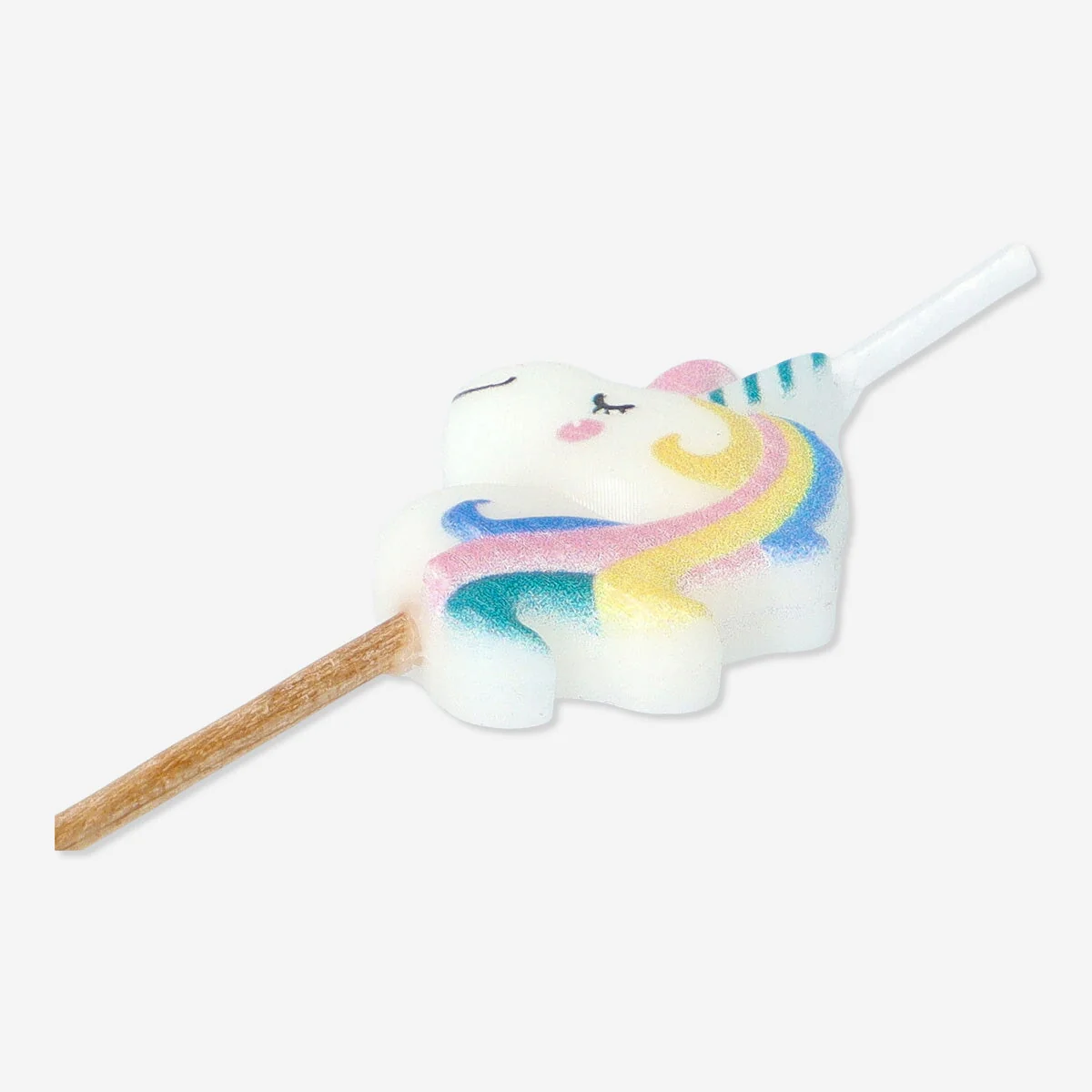 Unicorn cake candles. 6 pcs - Image 3