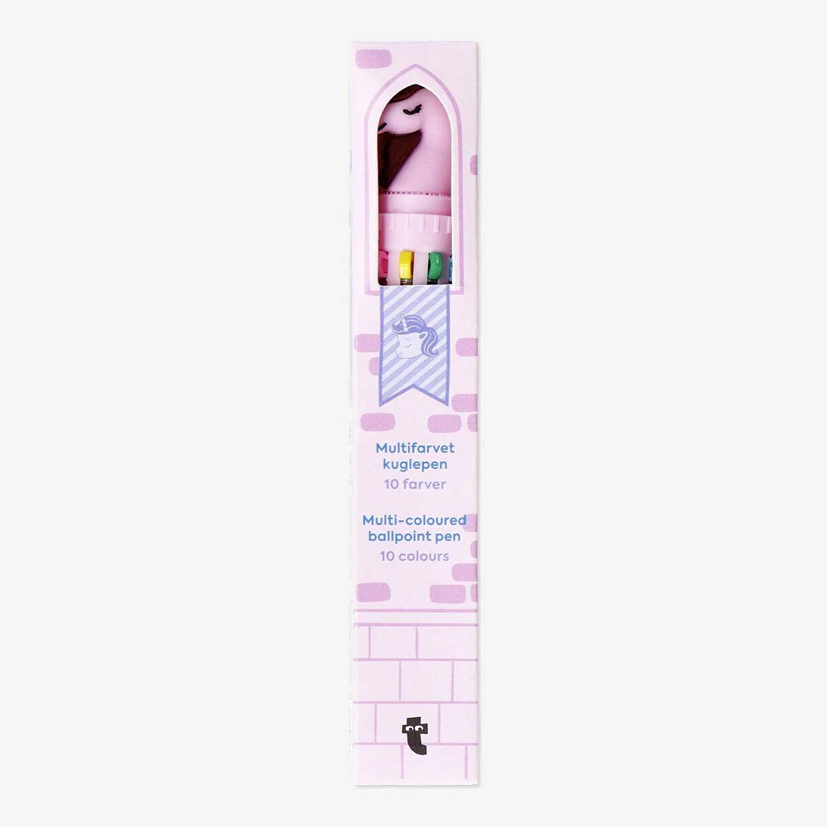 Unicorn shaped multi-coloured ballpoint pen - Image 3