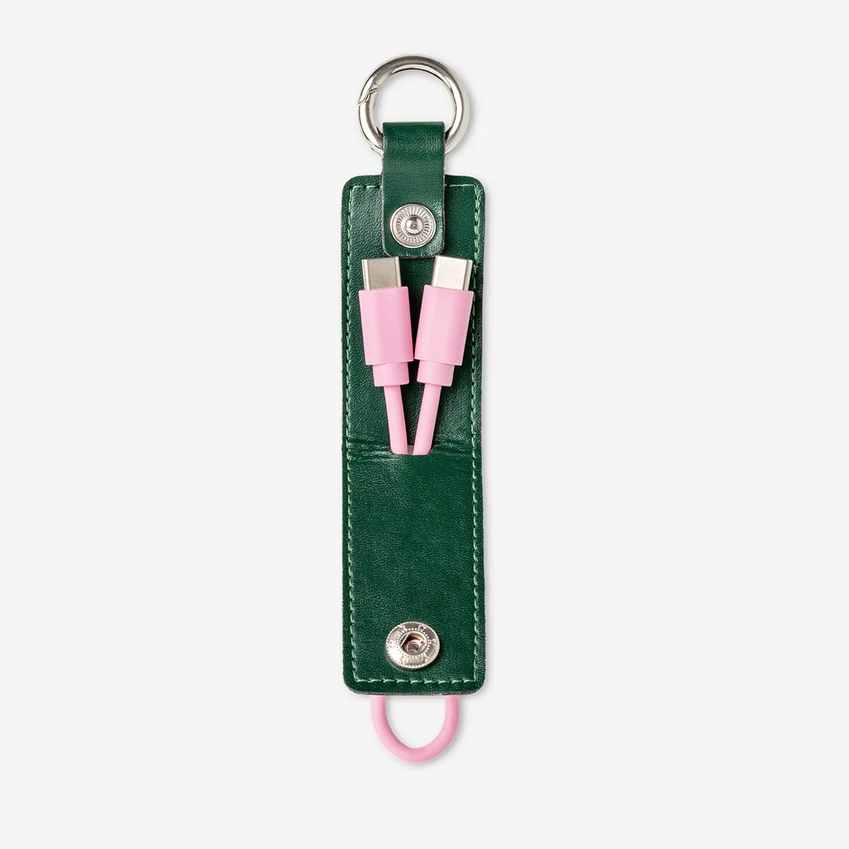 USB C charging cable with keyring - Image 2