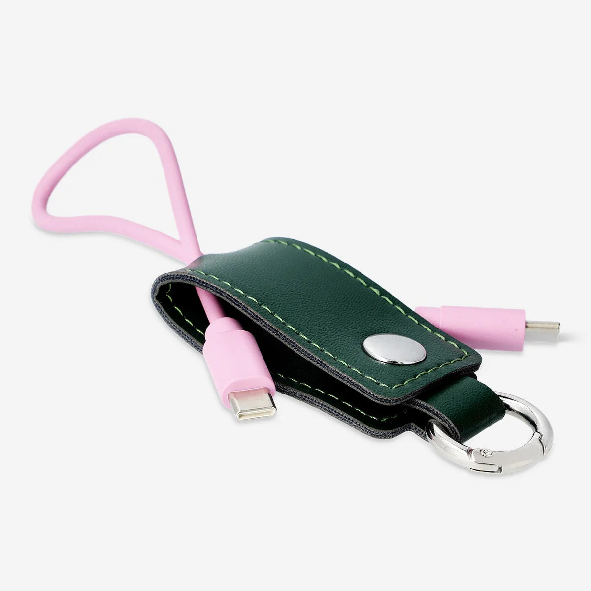 USB C charging cable with keyring - Image 3