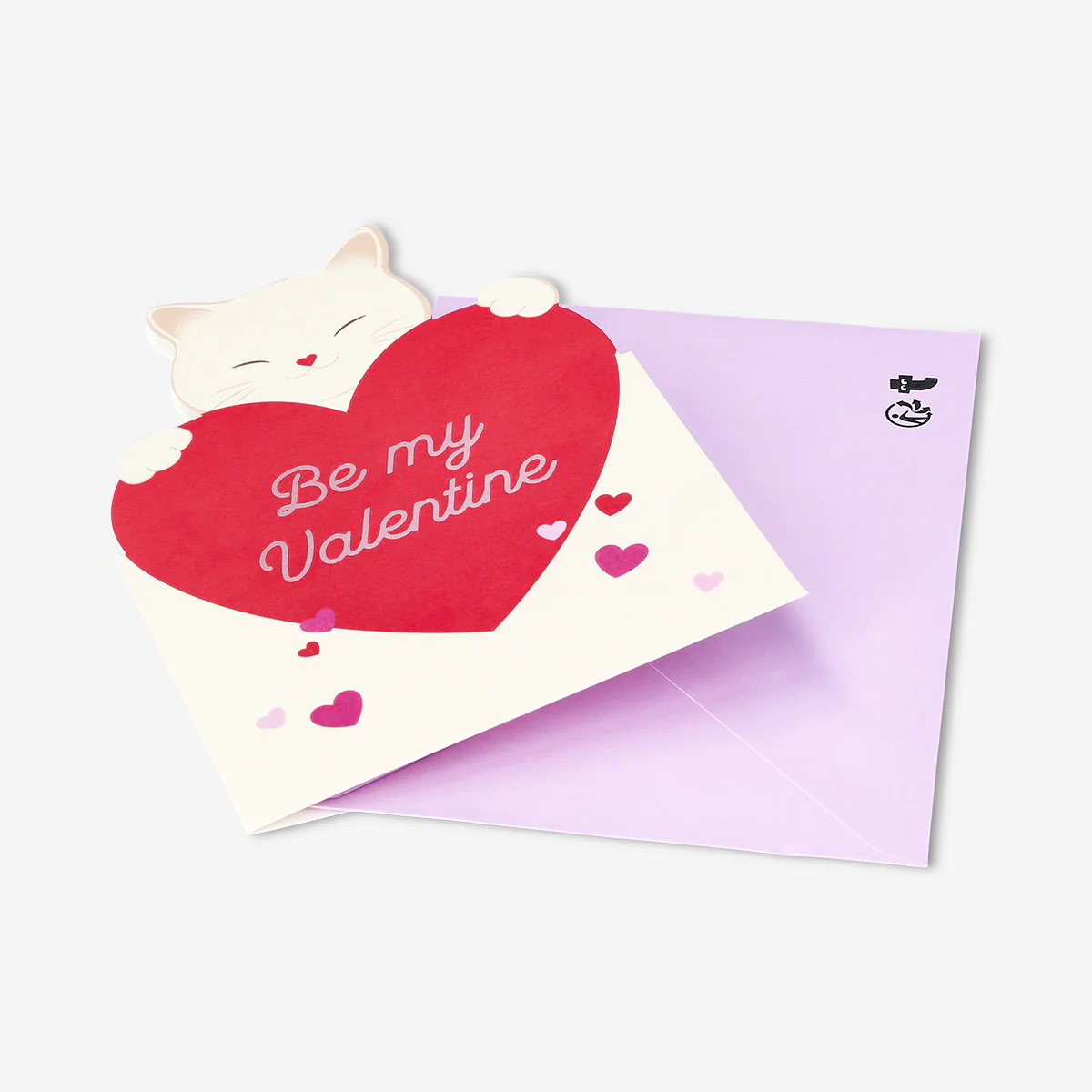 Valentine's card with cat - Image 2