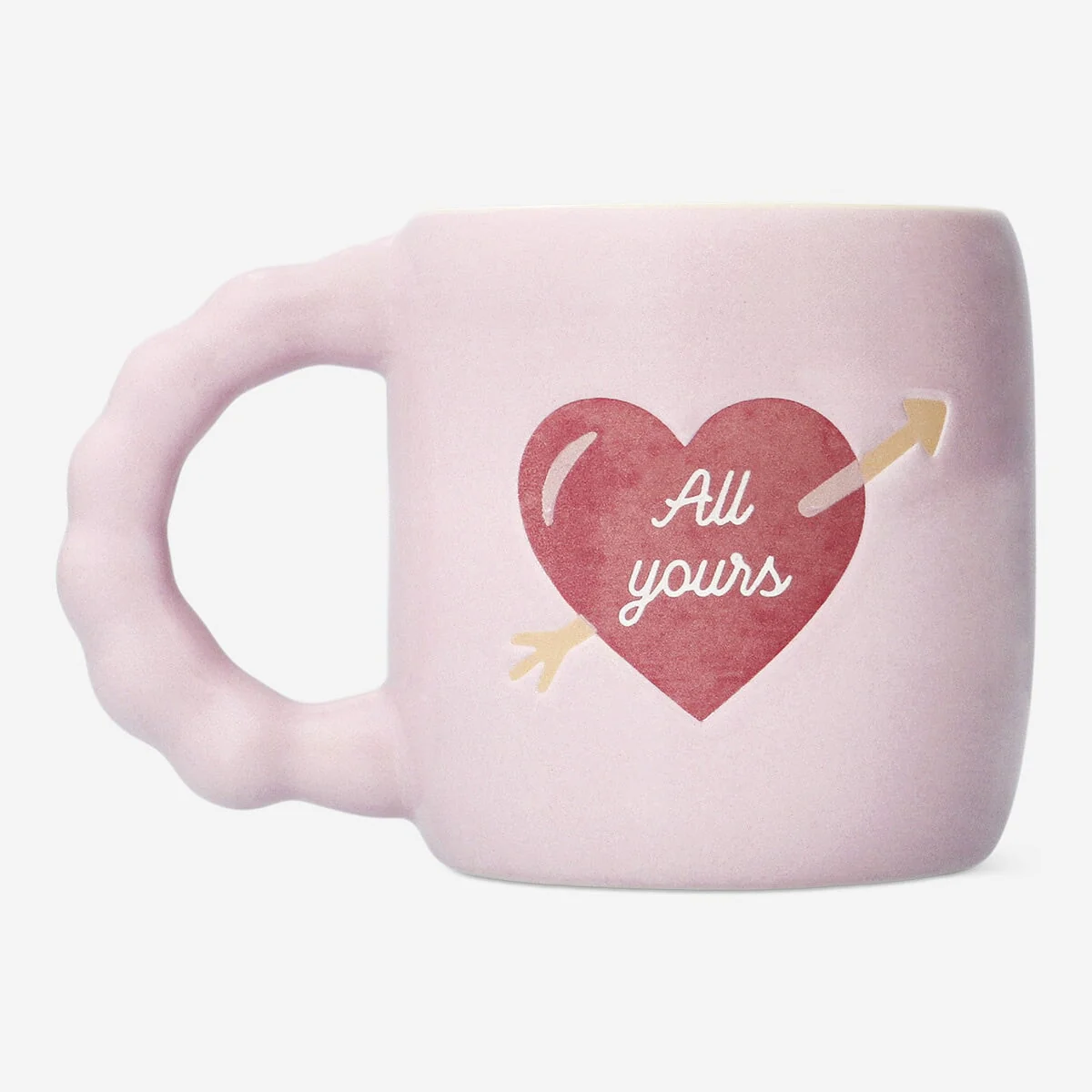 Mug with Embossed Heart - 350 ml - Image 2