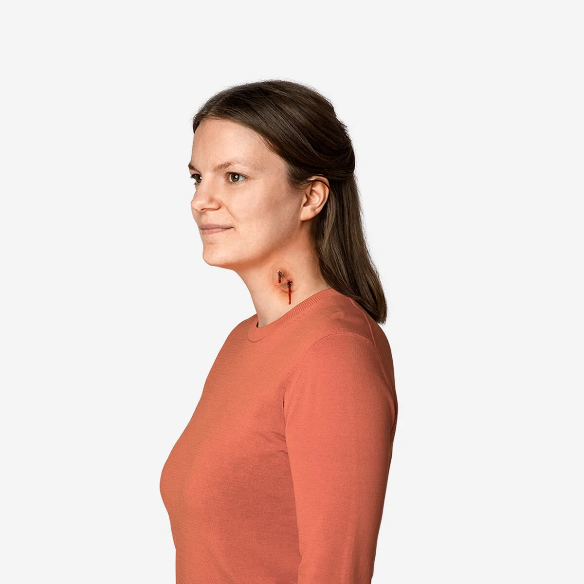 Vampire bite. Adhesive