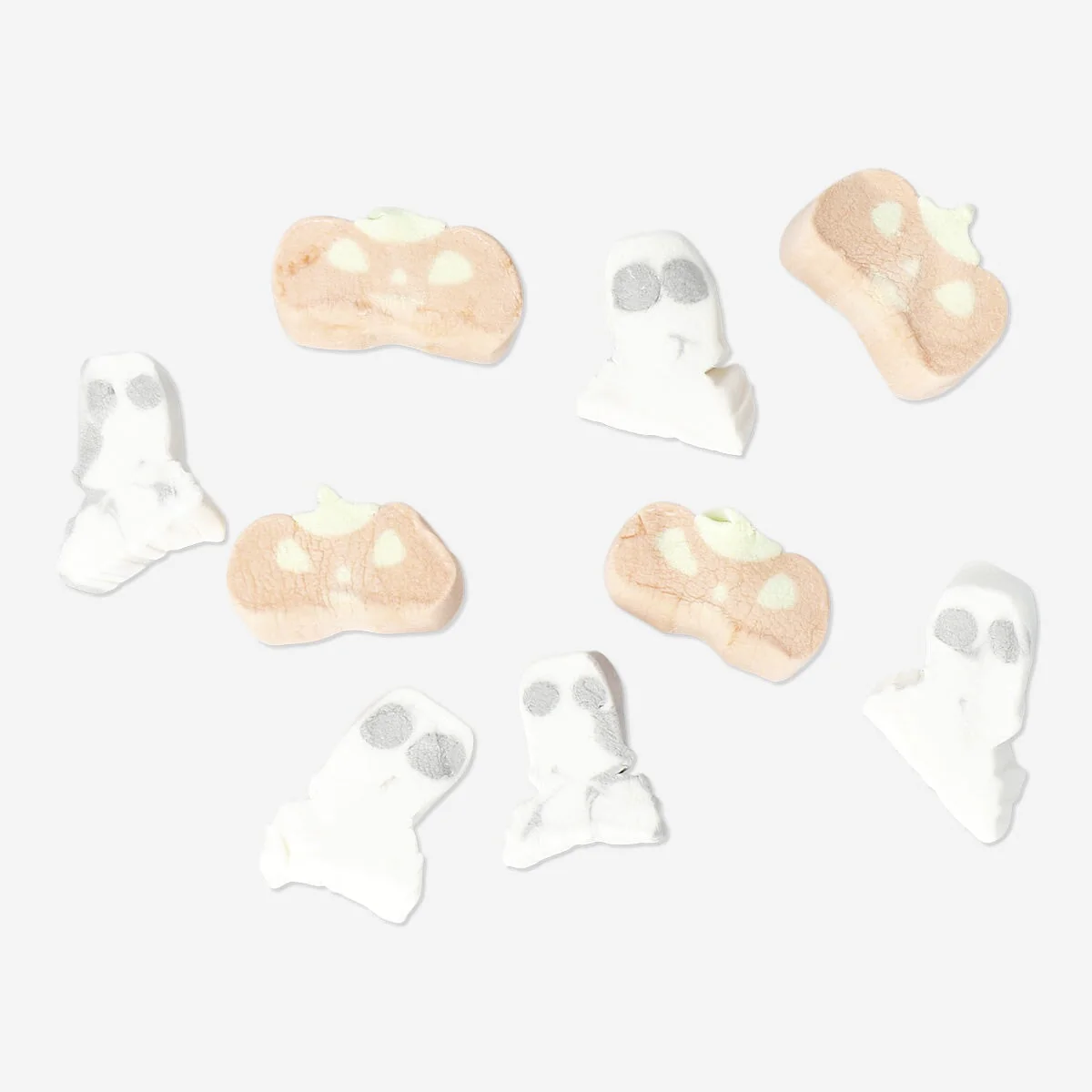 Vanilla Marshmallows - Mini Pumpkins and Ghosts - Image 2