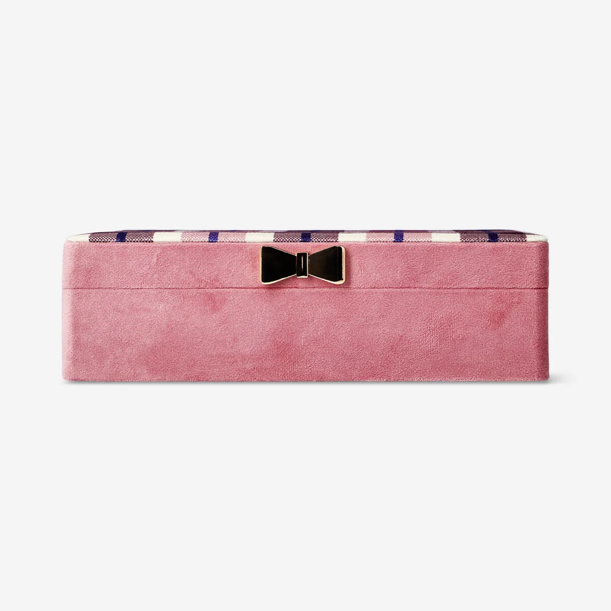 Velvet jewellery box with print - 25 cm - Image 3