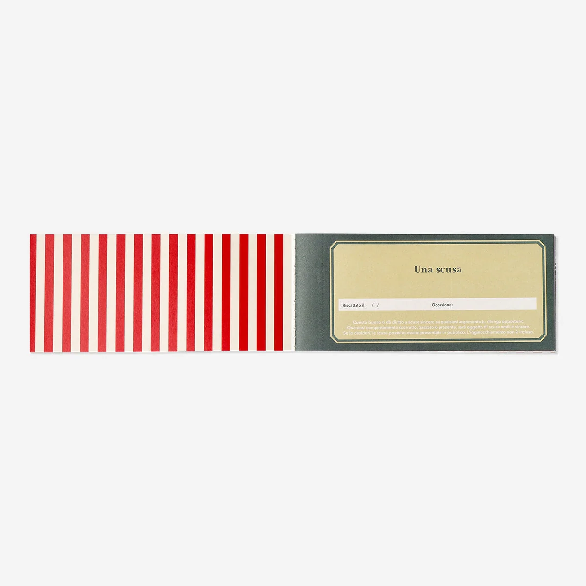 Vouchers for favours in Italian - 20 pcs - Image 2