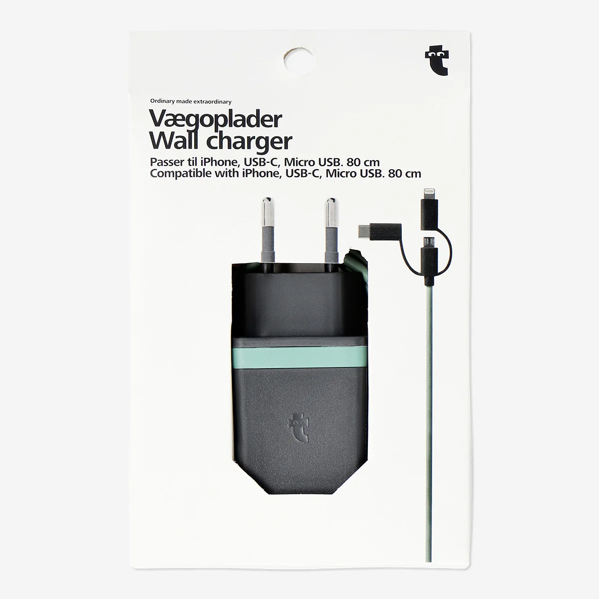 Wall charger. 3-in-1