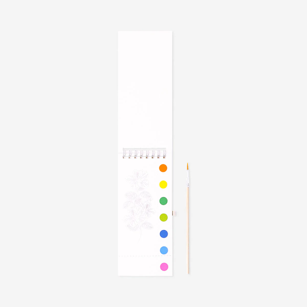 Watercolouring book with paint - Image 3