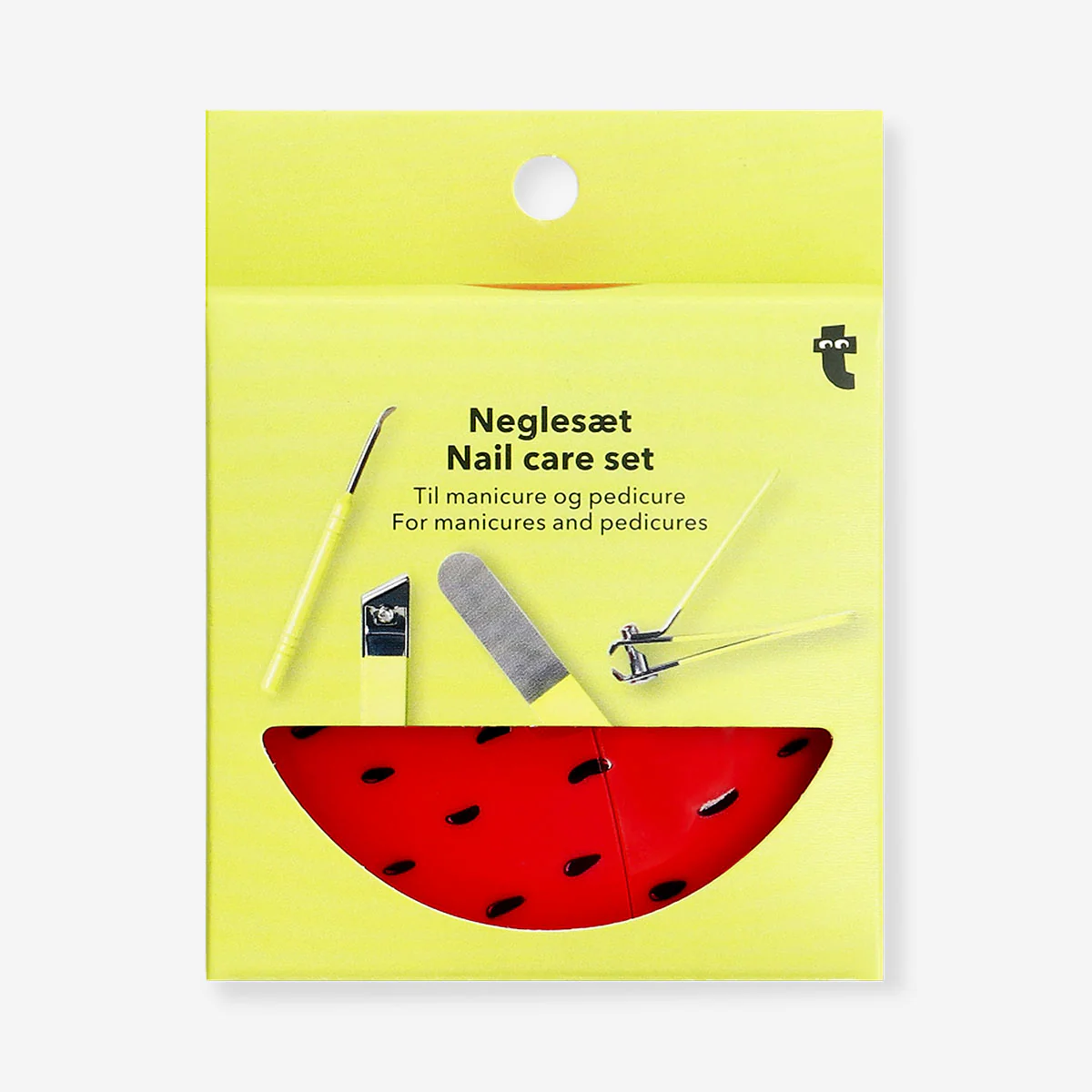 Watermelon manicure and pedicure set - 4 pcs - Image 3