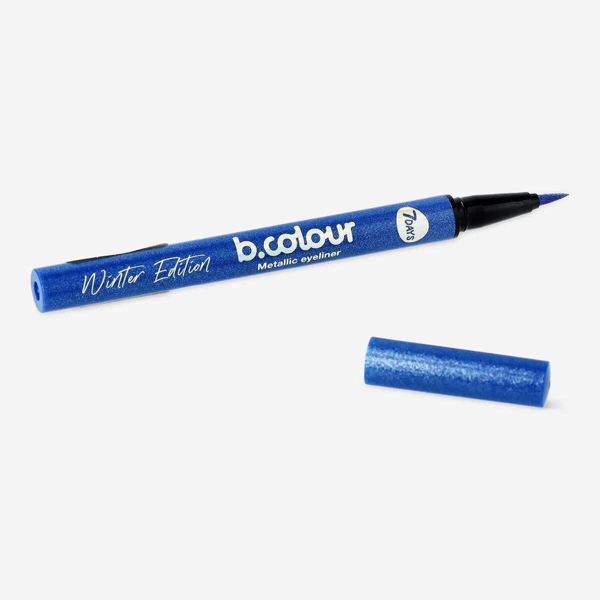 Waterproof metallic eyeliner by 7DAYS B.COLOUR - 01 Snowman - Image 2
