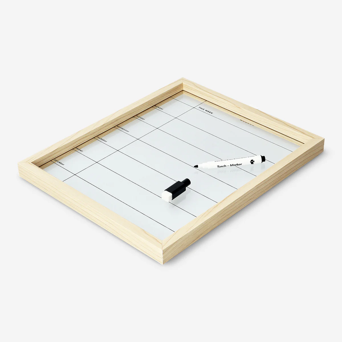 Weekly planner board with marker - Image 2