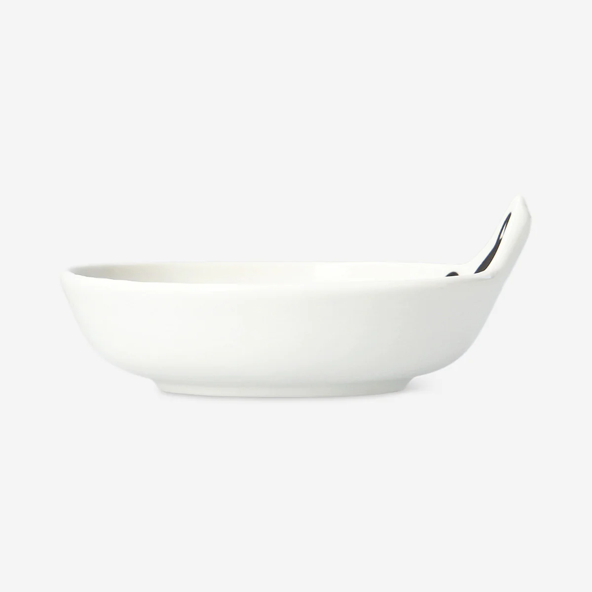 White bowl with cat - 10 cm - Image 3