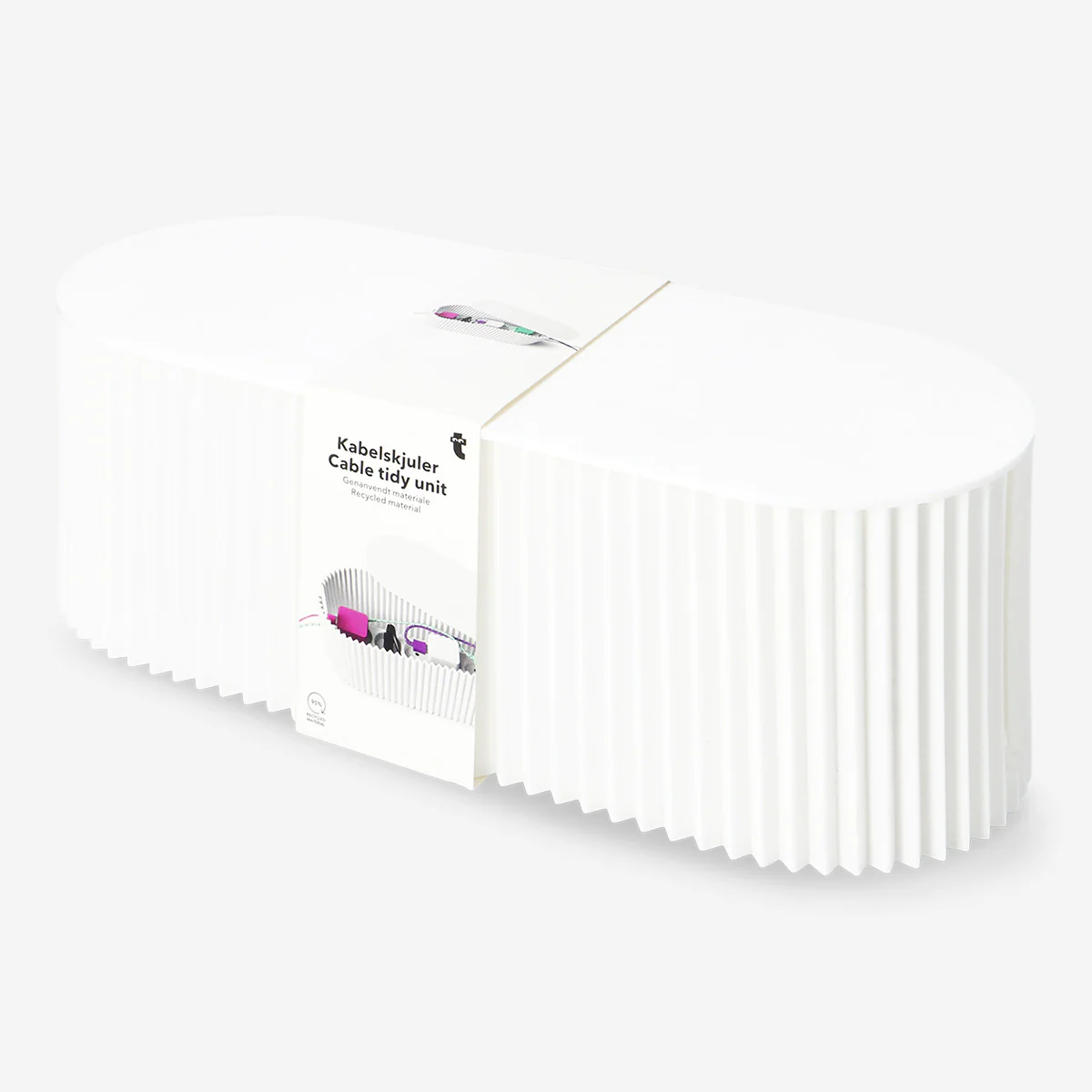 White cable tidy unit - Image 3