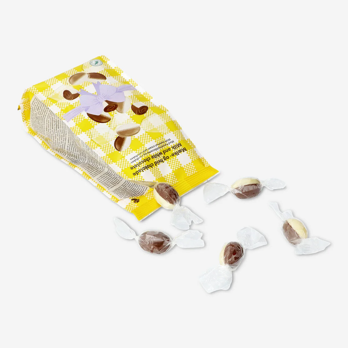 White chocolate eggs with hazelnut cream and cereal - Image 2
