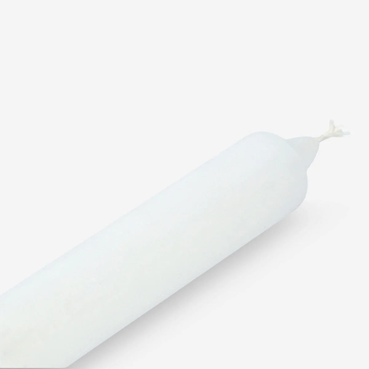 White Dinner Candle - 24 cm - Image 2