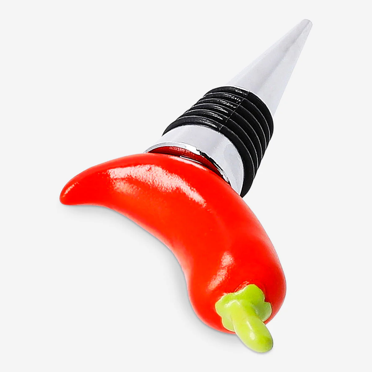 Wine stopper with chilli decoration - Image 2