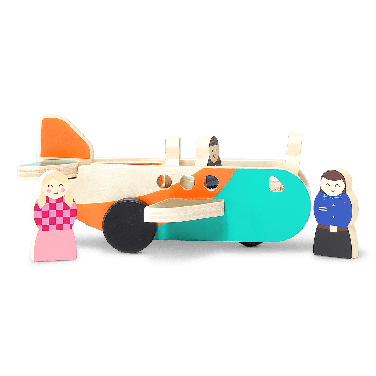 Wooden airplane