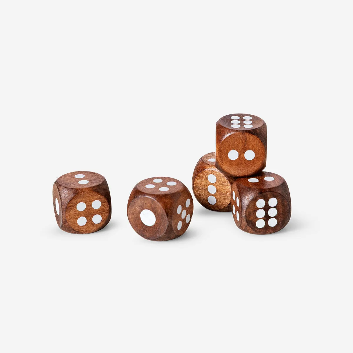 Wooden dice set - Image 3