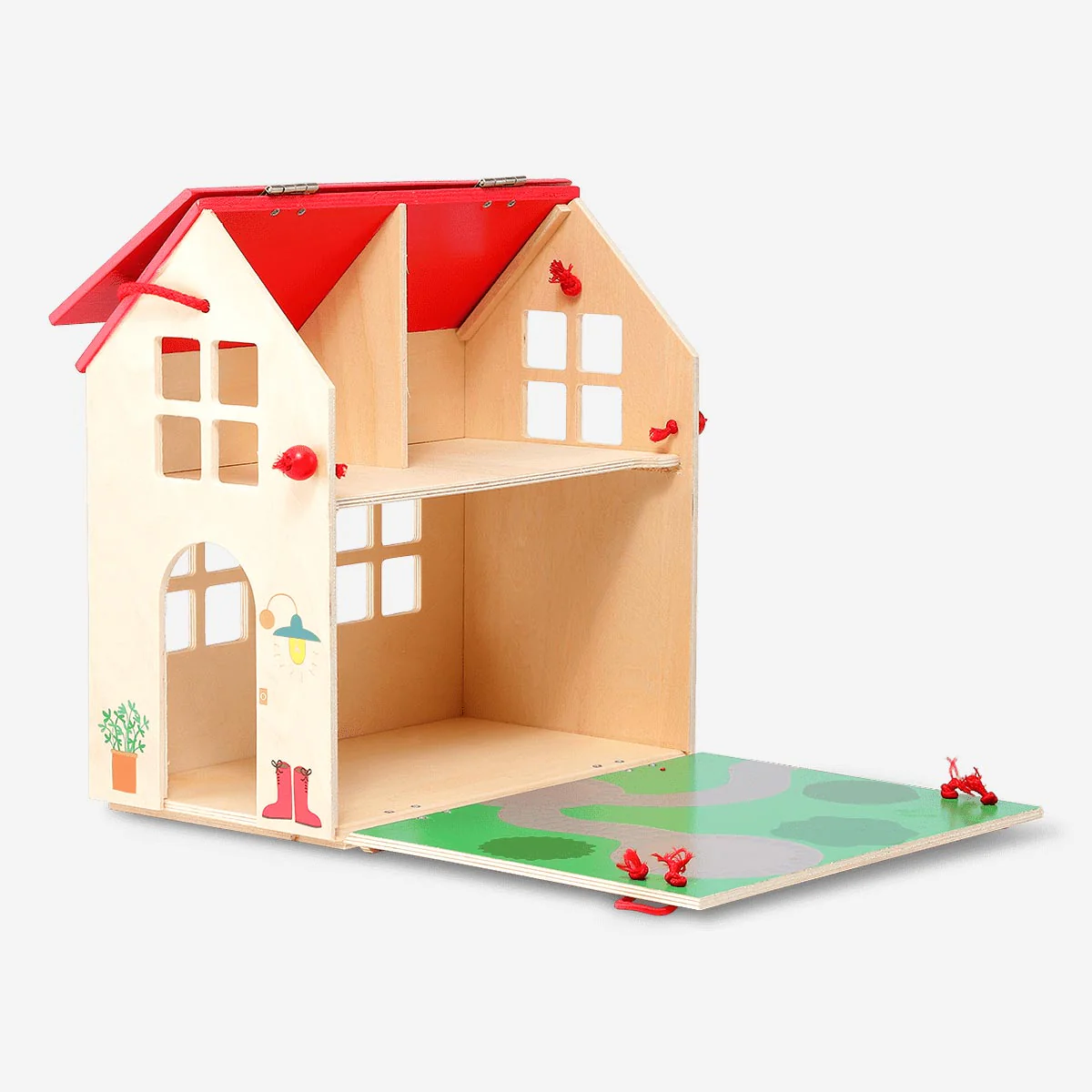 Wooden Dollhouse - Image 2