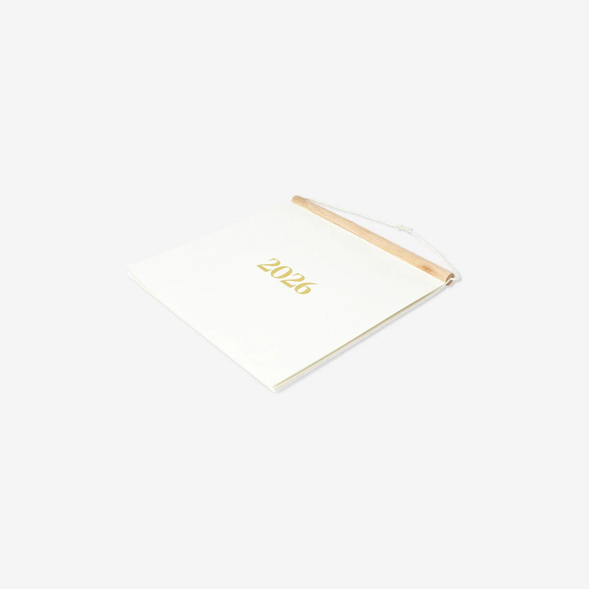 Wooden monthly calendar for hanging 2026 - English - Image 3
