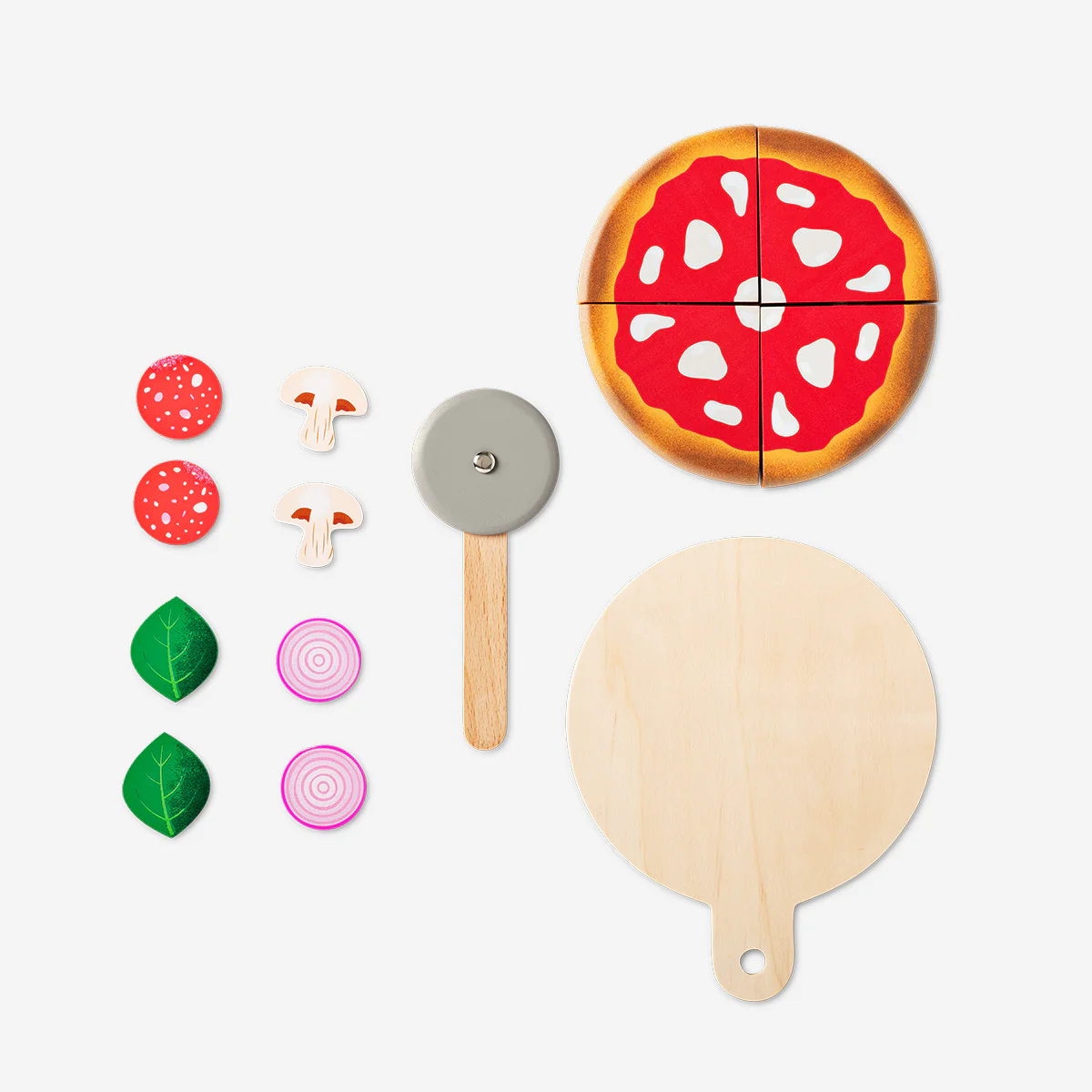 Wooden pizza playset - Image 2