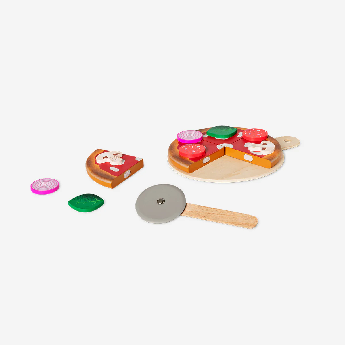 Wooden pizza playset - Image 3