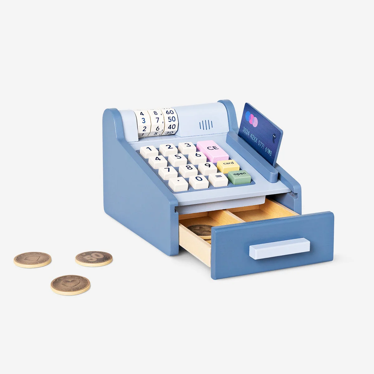 Wooden play till - Image 2
