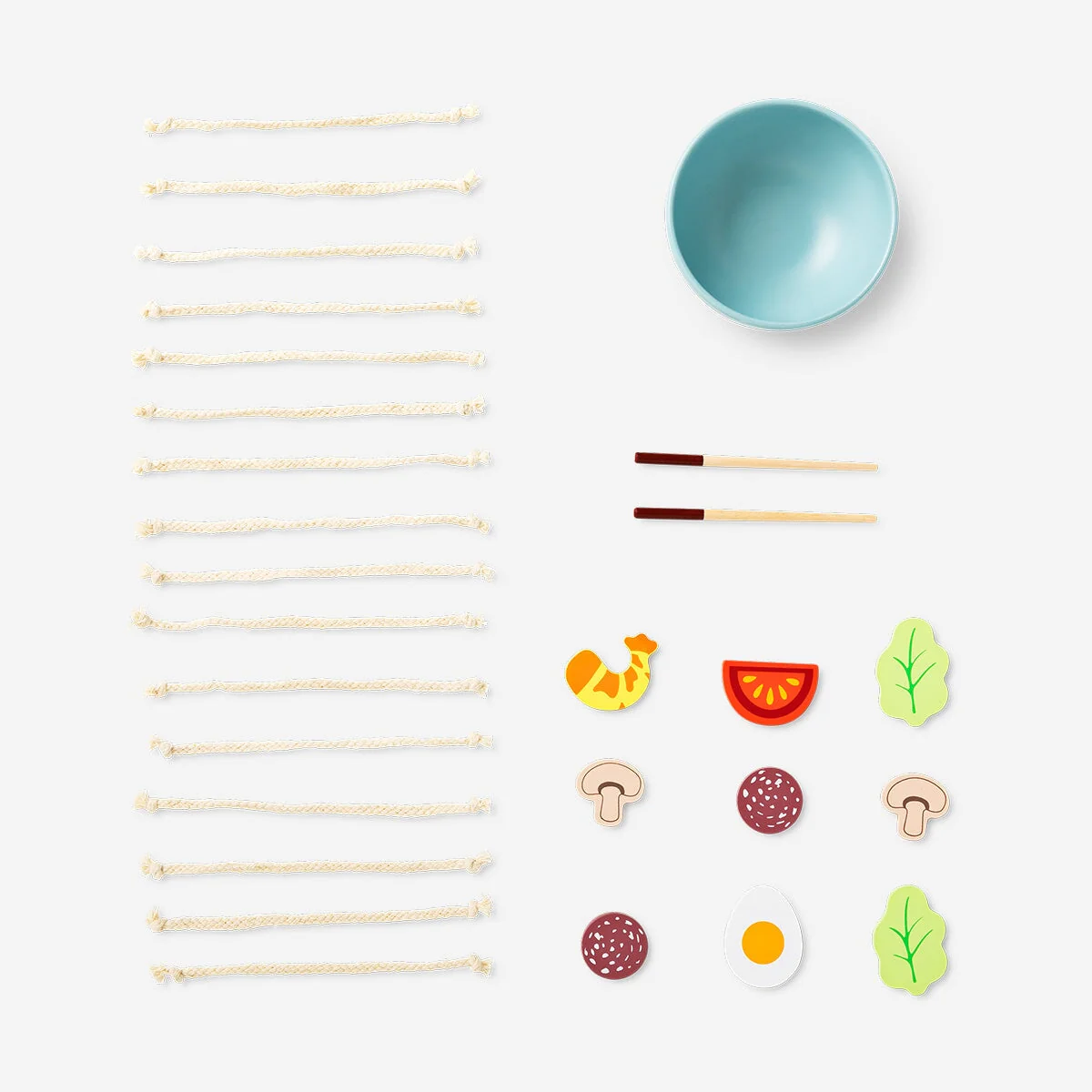 Wooden ramen play set - Image 2
