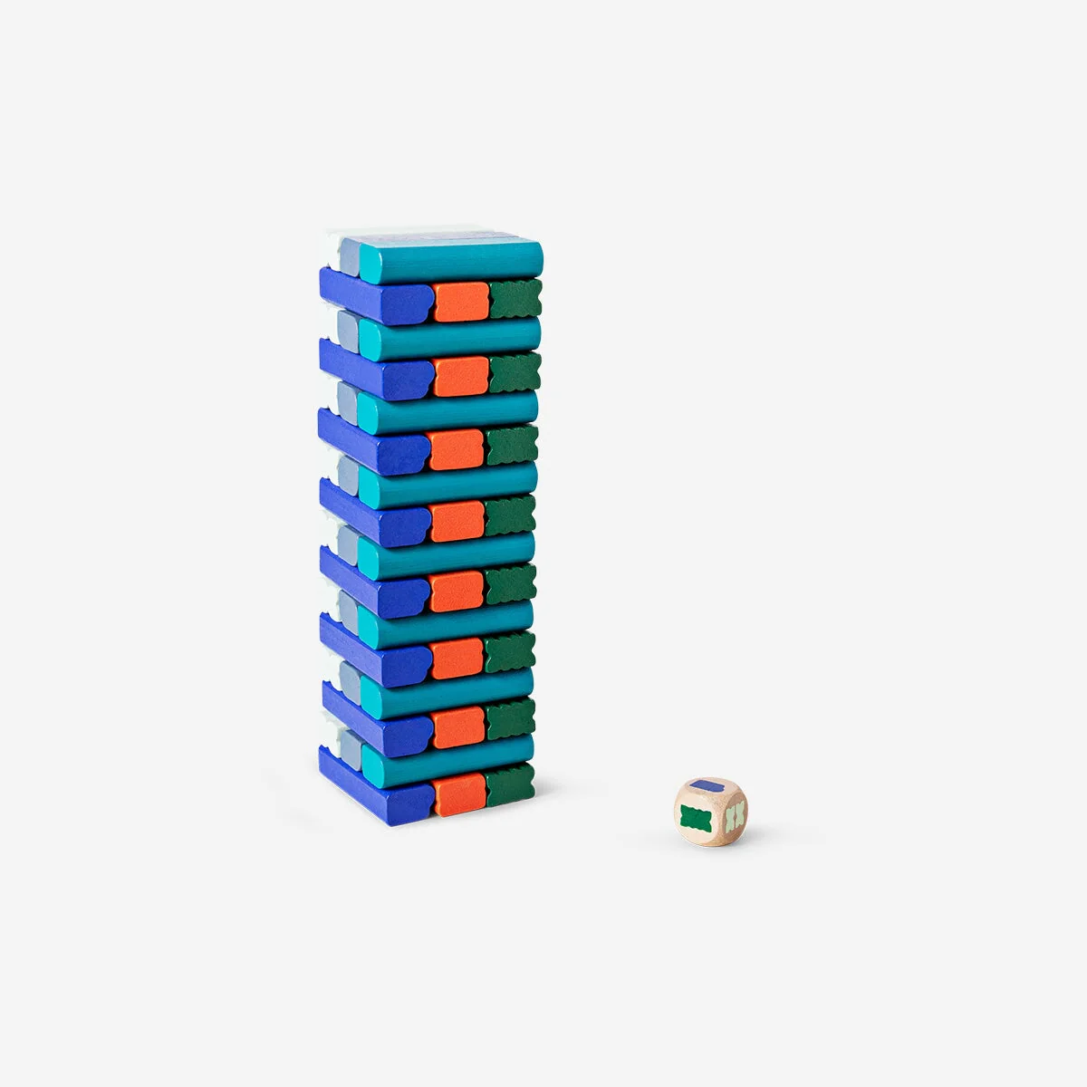 Wooden stacking tower game - Image 2