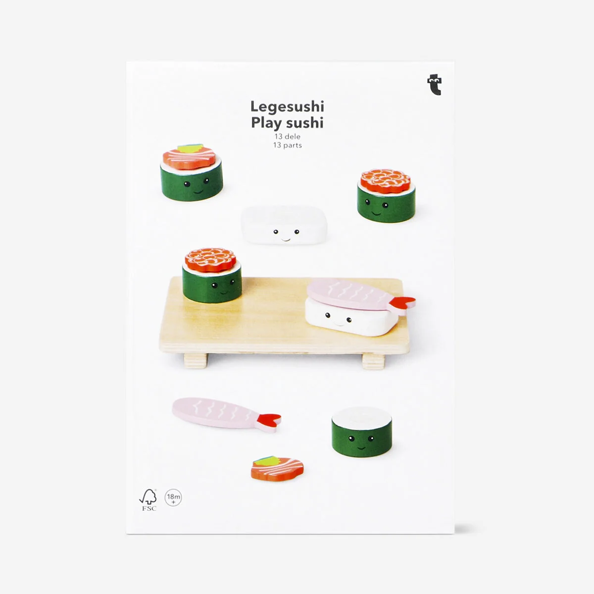 Wooden sushi play set - Image 3