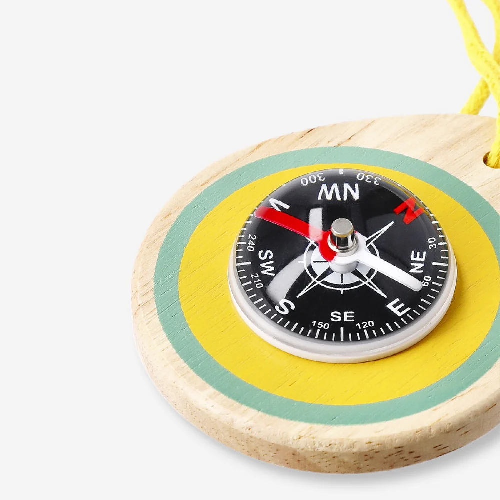 Wooden toy compass - Image 3