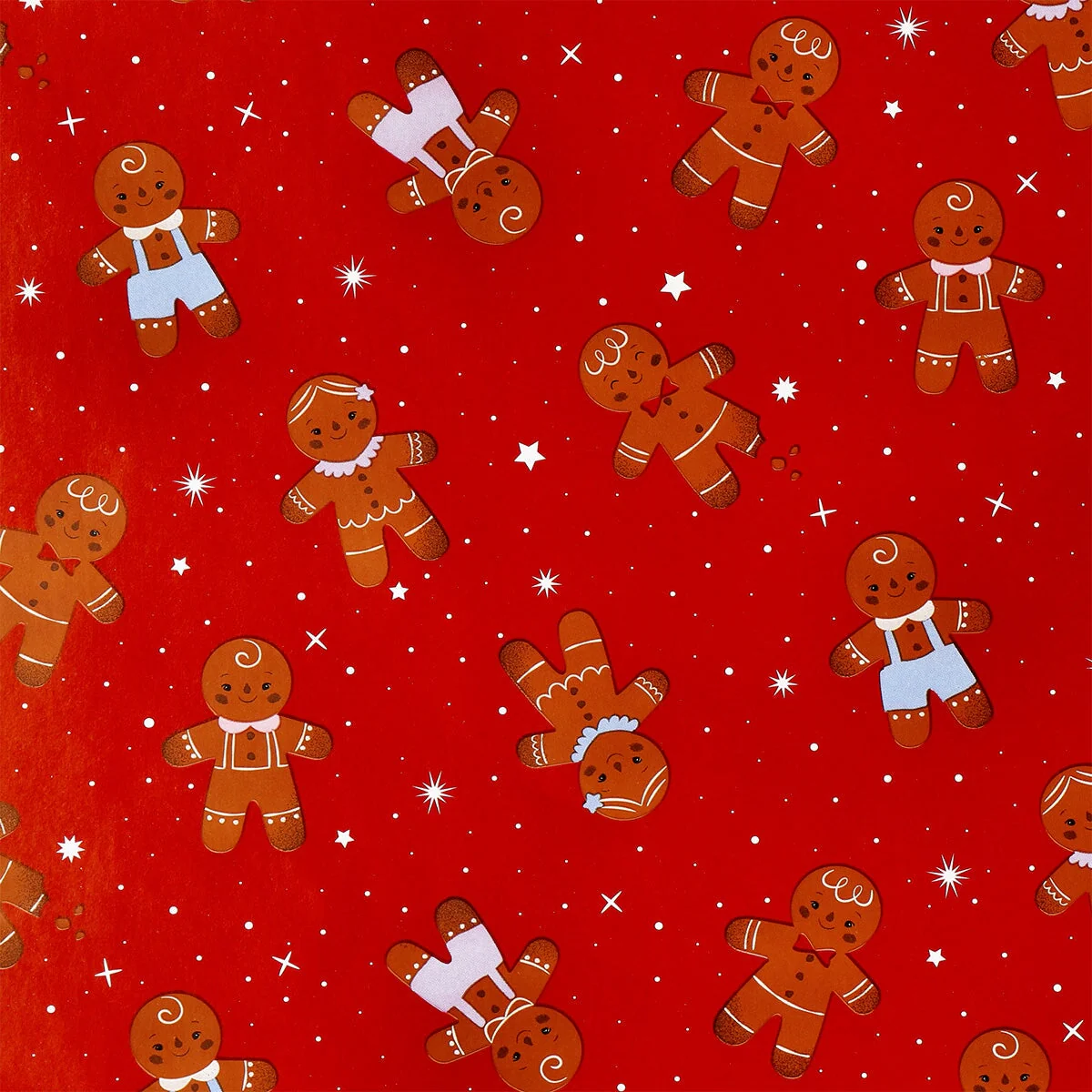 400 cm Wrapping paper - Gingerbread people - Image 2