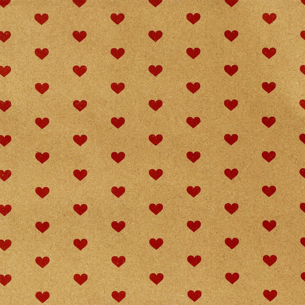 400 cm Wrapping paper - Red hearts - Image 2
