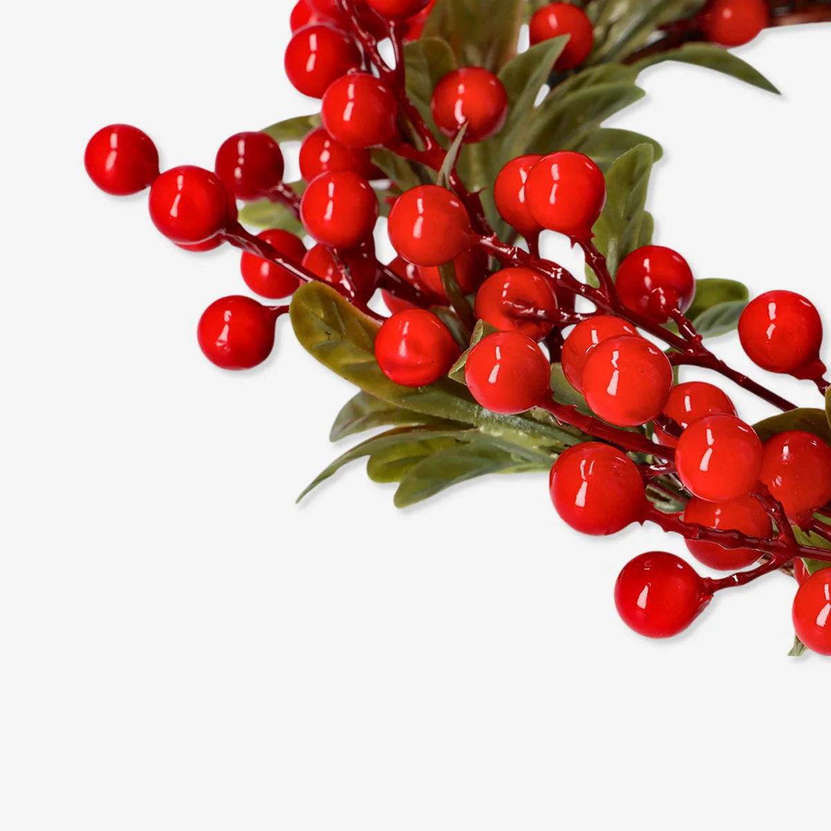 Wreath with Red Berries - 30 cm - Image 3