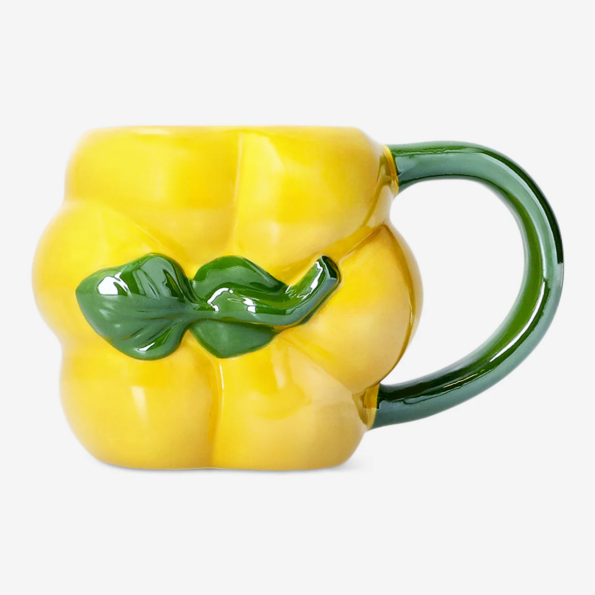 Yellow bell pepper mug - 400 ml - Image 2