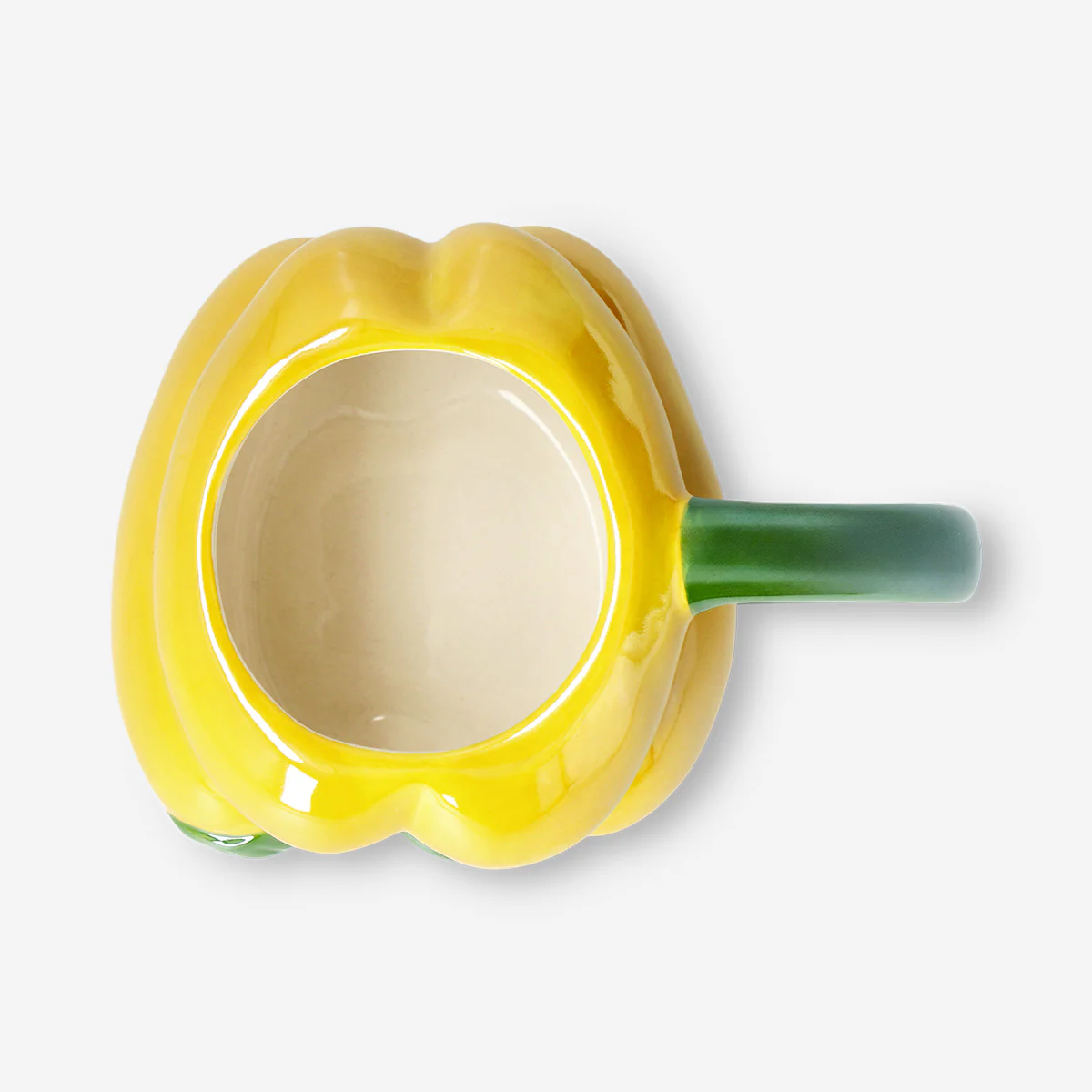Yellow bell pepper mug - 400 ml - Image 4