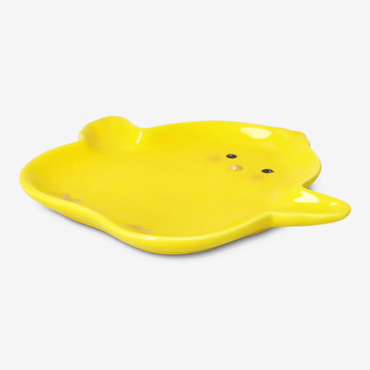 Yellow chicken serving plate - 20 cm - Image 2