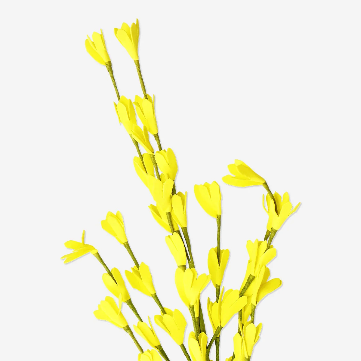 Yellow decorative flower - Image 3