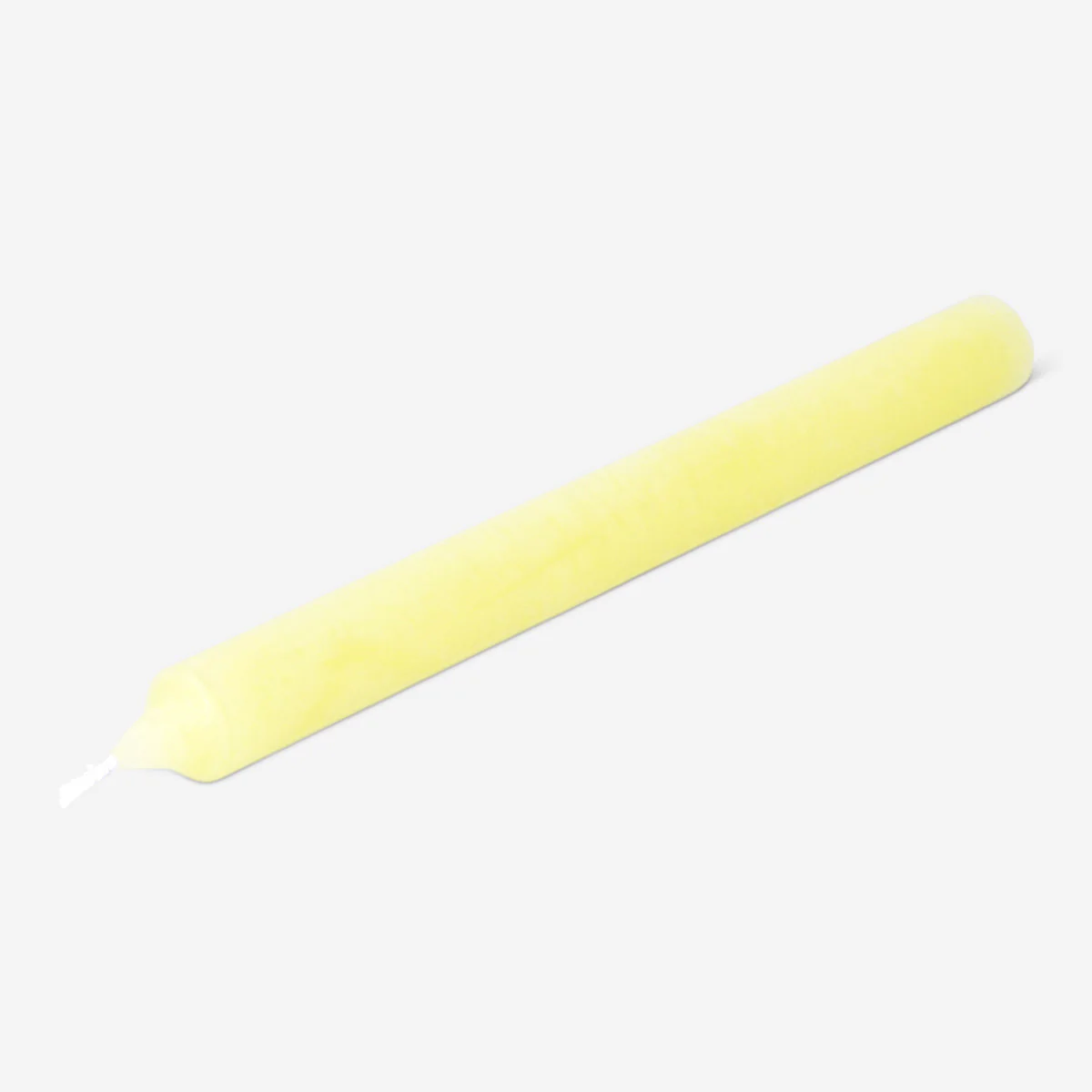 Yellow dinner candle - 24 cm - Image 2