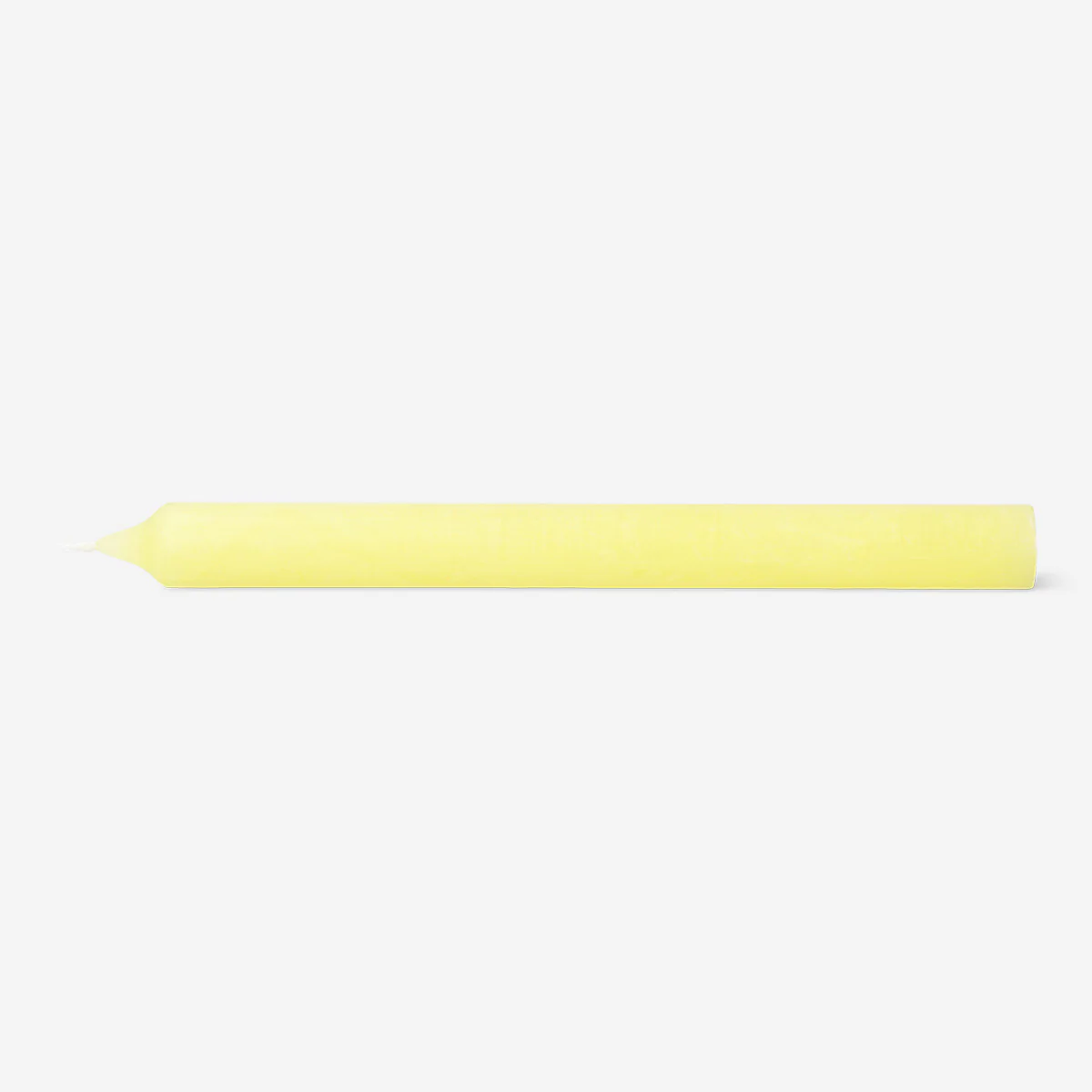 Yellow dinner candle - 24 cm - Image 3