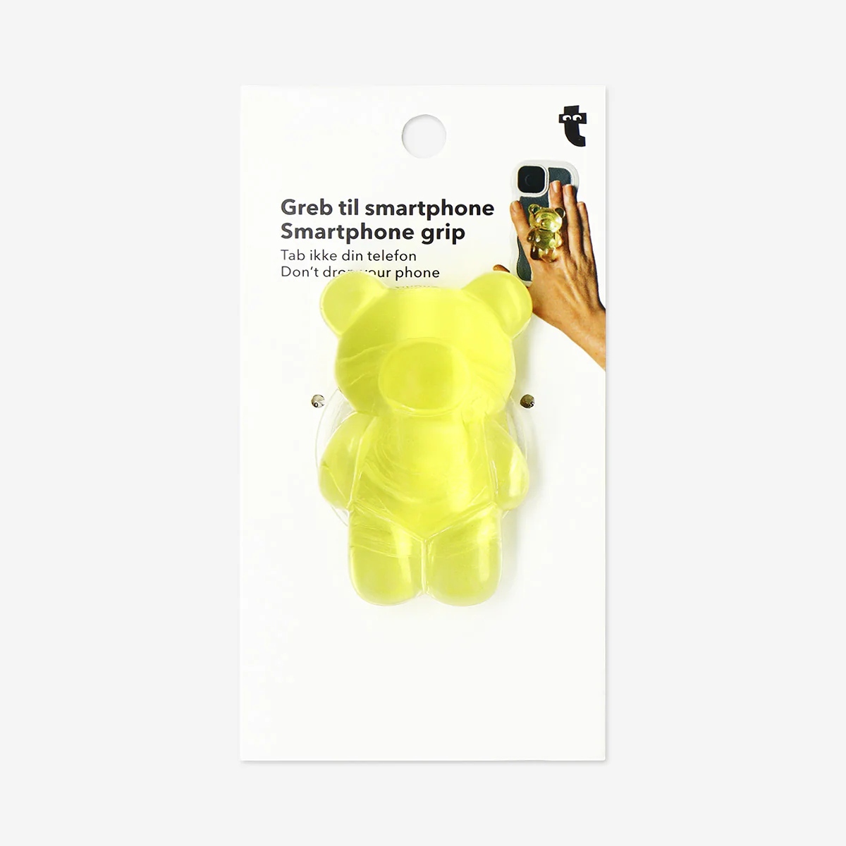 Yellow gummy bear smartphone grip - Image 3