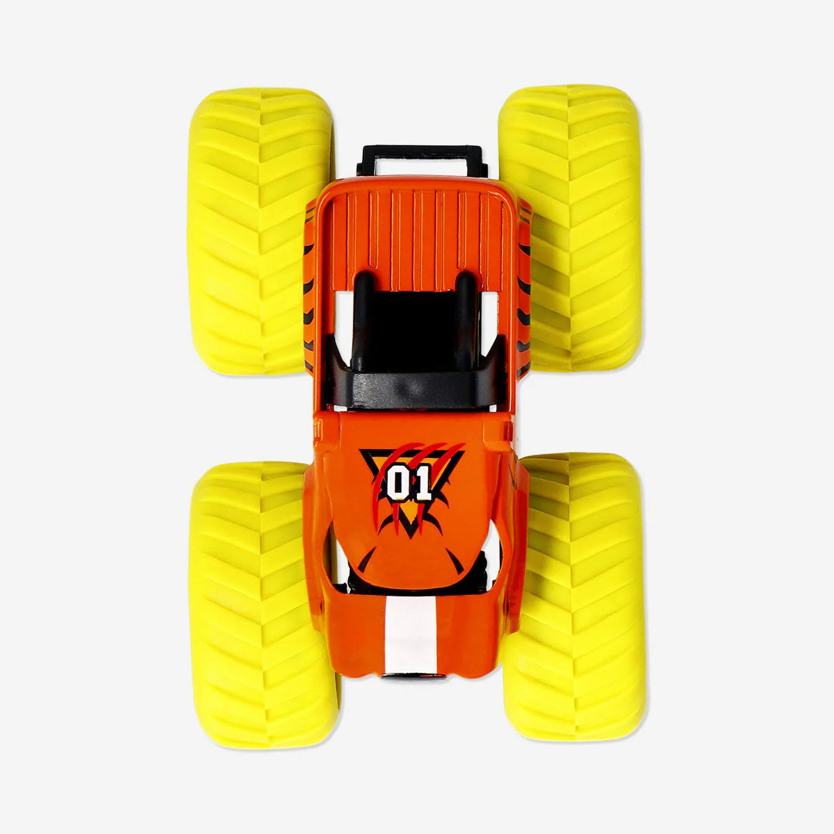 Yellow toy monster truck - Image 3