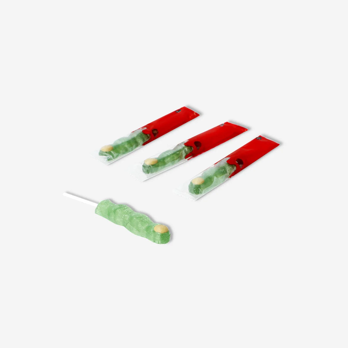Lollipops as zombie fingers - 4 pcs - Image 2